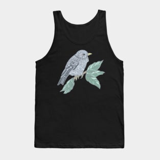 Vintage Colored Bird Tank Top